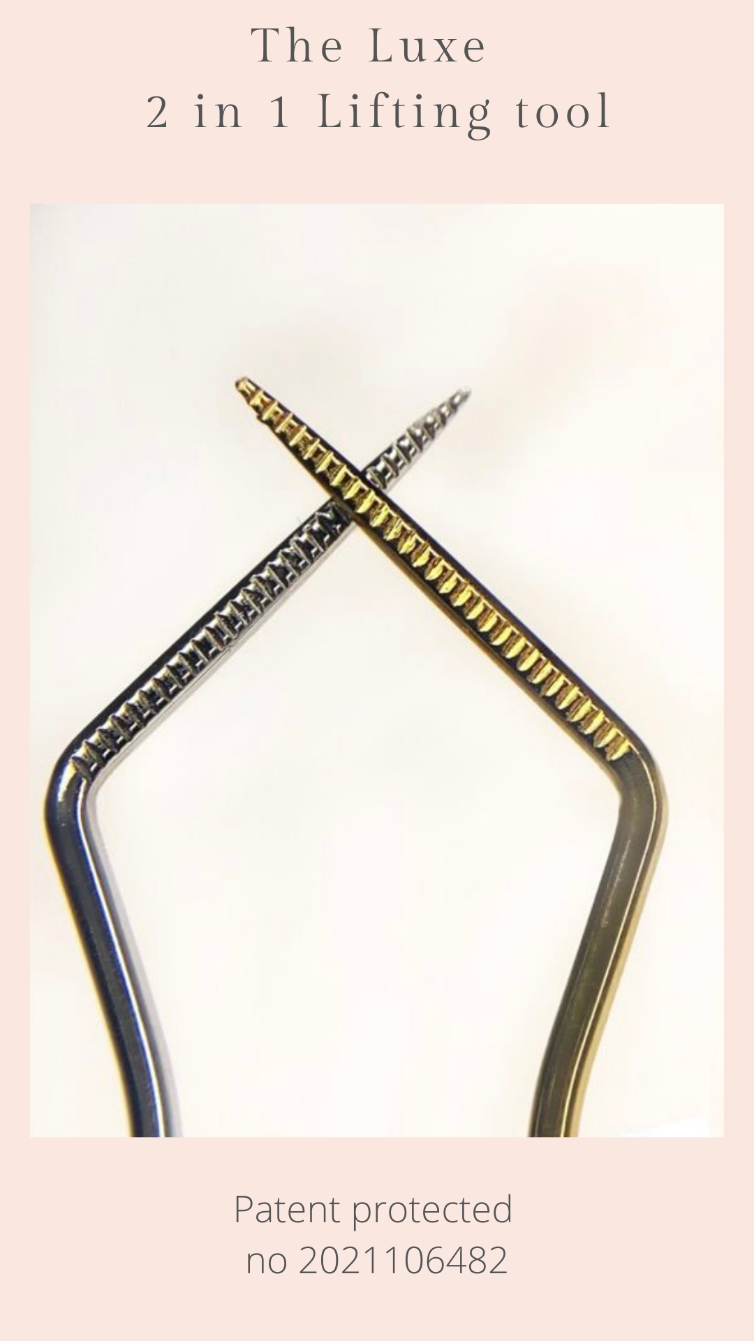 The Luxe 2 in 1 Lami Tool ( 12 months unlimited replacement warranty )