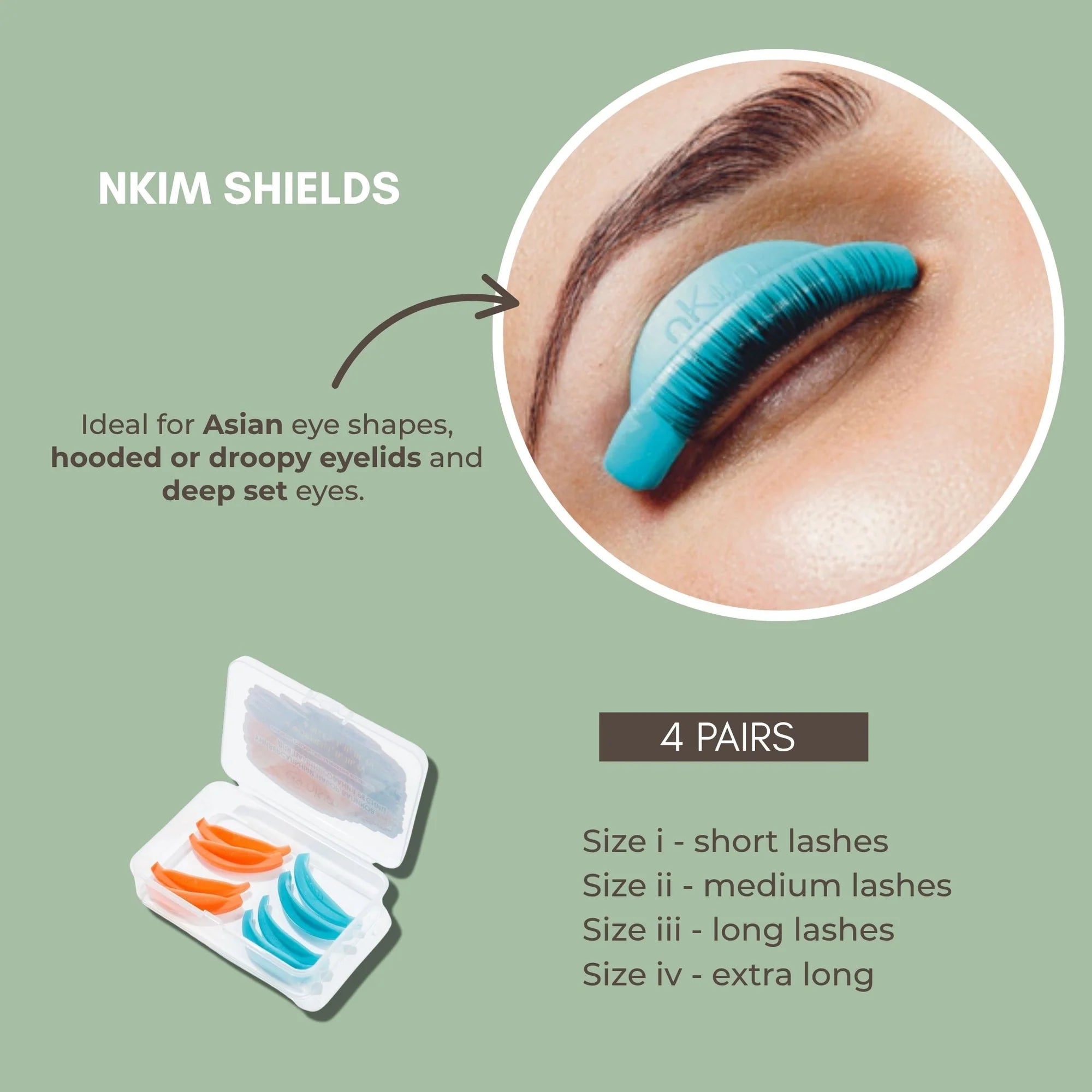 nKim Lash Lift Shields Set od 4