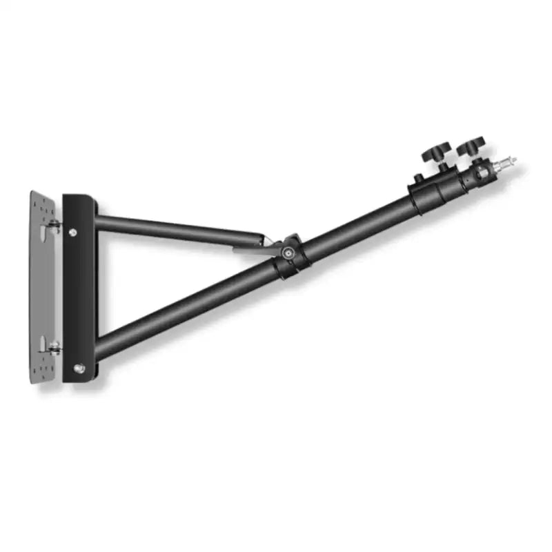 The Karma Ceiling and Wall Mount Boom Arm is a black aluminium alloy extension arm with a 1/4-inch universal screw mount and adjustable length from 102cm to 182cm.