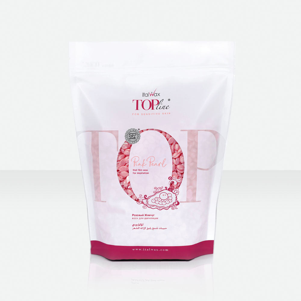 ITALWAX - Hard Wax Pink Pearl Top Line, 750g