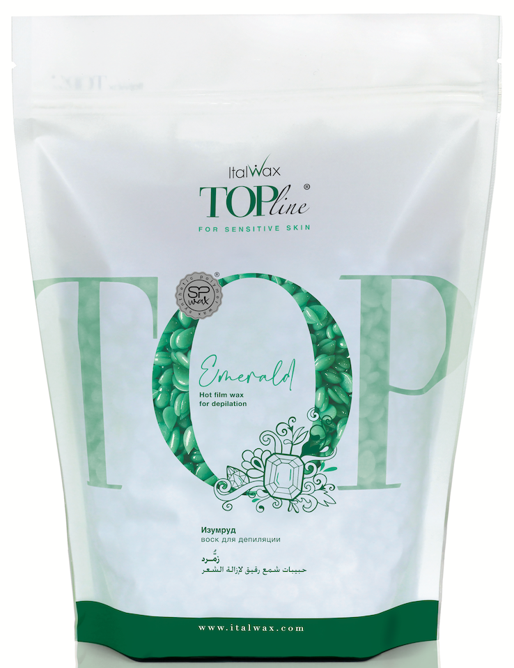 ITALWAX - Hard Wax Emerald Top Line, 750g