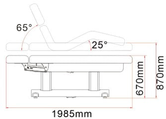 The Karma Hunterville (3-240H5154200357.jpg) is a premium white 4-engine electric beauty bed featuring dual-column lifting, integrated heating, and a built-in breath hole for professional spa treatments.
