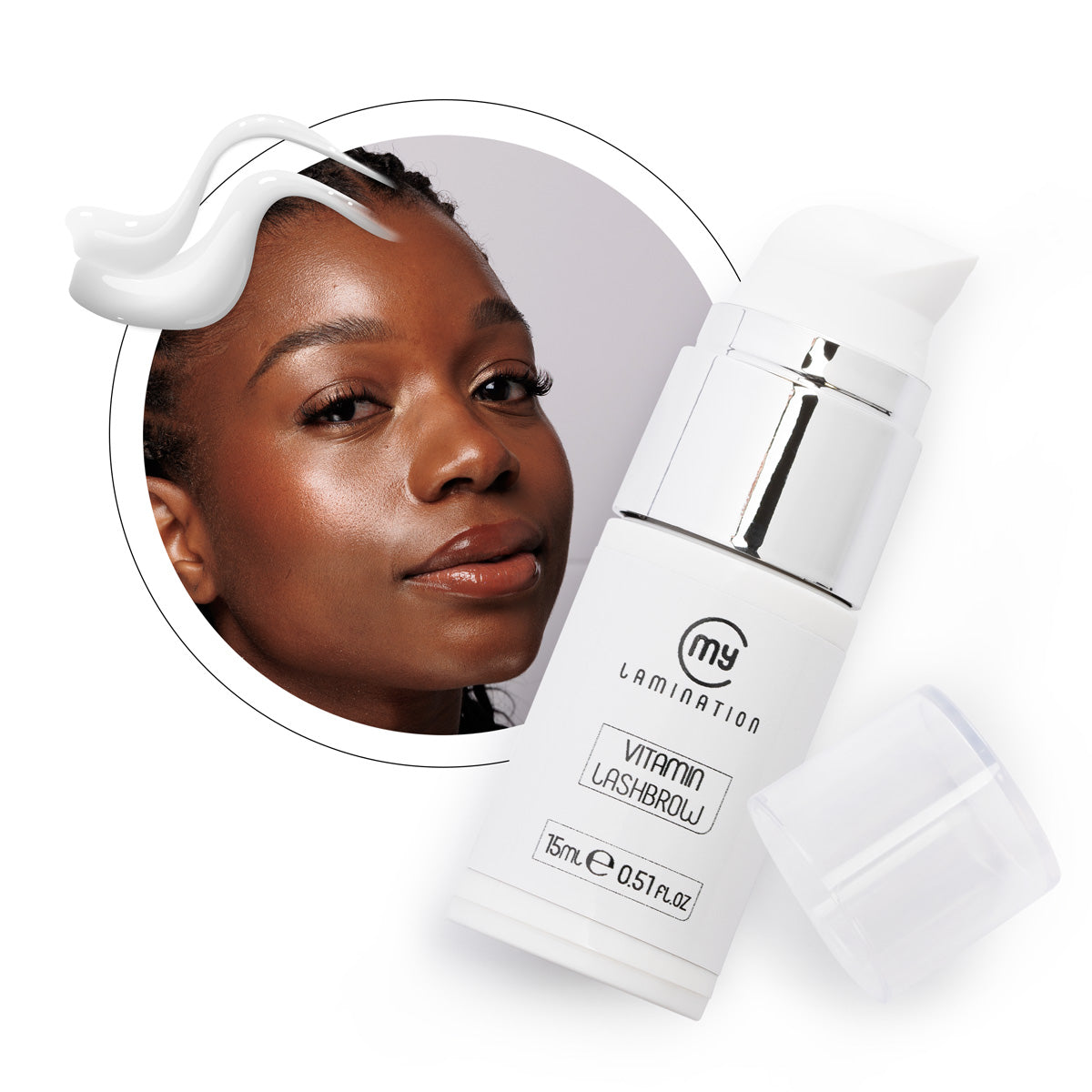 VITAMIN LASHBROW MASK, (re-named due to trademark regulations from LashBotox), Professional size 15 ml